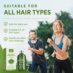 Roycederm Tea Tree Antifungal Scalp Care Set – Pre-Shampoo Scrub + Tea Tree Antifungal Shampoo + Hydrating Conditioner – Itchy & Dry Scalp Relief, Dandruff & Folliculitis Treatment