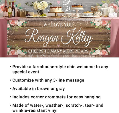 Let's Make Memories Personalized Celebration Banner - Image 3