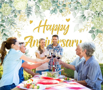 Large Happy Anniversary Banner - Image 7