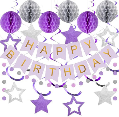 meowtastic Birthday Decorations Happy Birthday Banner by meowtastic%C2%AE%E2%80%94Idealforyourparty