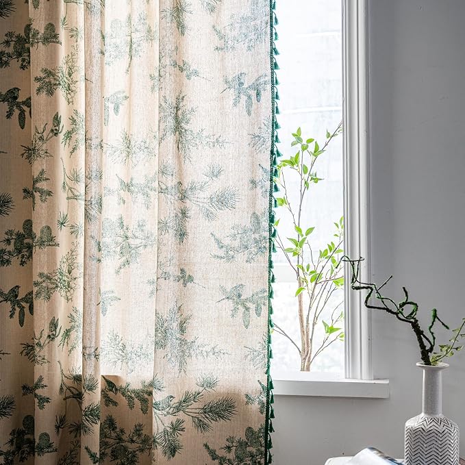Sutuo Home Boho Curtain 84 Inches Length - Image 2