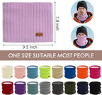 Neck Warmer Gaiter, Winter Fleece Lined Face Mask Scarf for Men Women, Thick Warm Cold Weather Running Ski Neck Cover