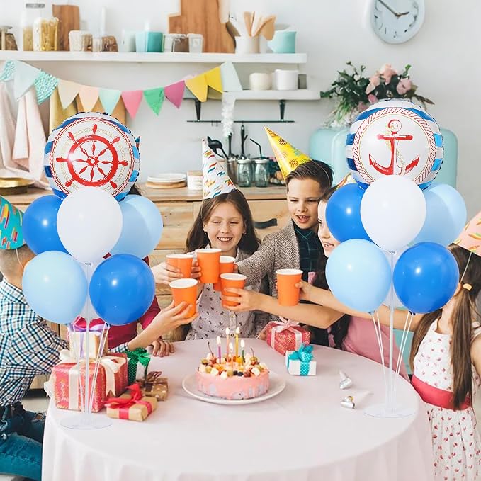 Nautical Balloon Stands for Table Centerpieces 2 Sets - Image 6