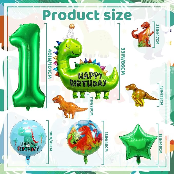 Dinosaur Birthday Decorations - Image 3