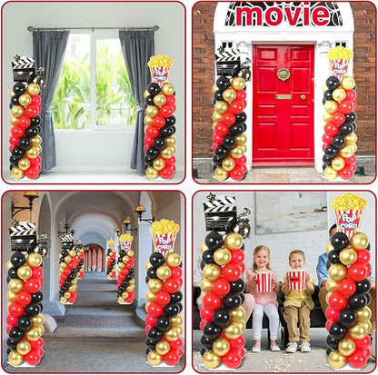 2 Sets Movie Night Balloon Column Stand Kit - Image 7