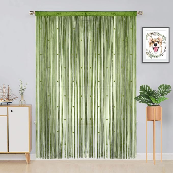 YIIBAII Beaded Curtain Beaded Curtains - Image 3