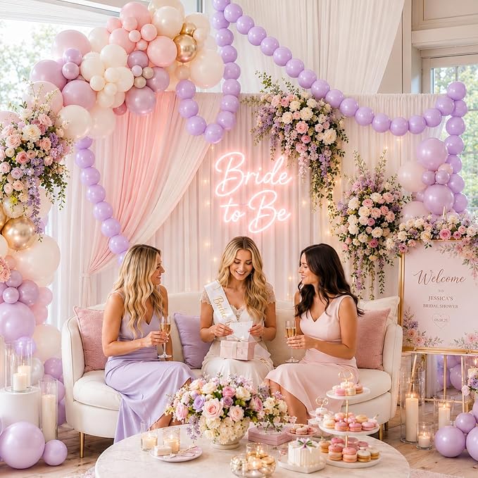 Light Purple Linking Balloons - Image 3