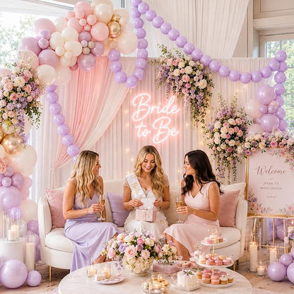Light Purple Linking Balloons - Image 3