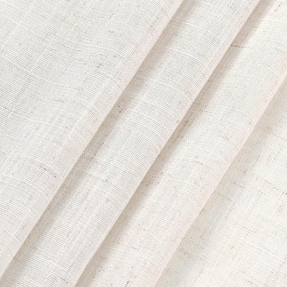 Ivory White Curtains 96 Inches Long 2 Panels - Image 4