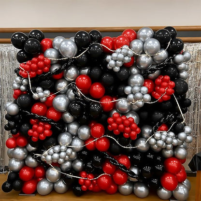 Black Red Link Balloons - Image 3