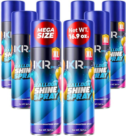Balloon Shine Spray No Need Towel or Gloves, Instant High Shine Gloss Brite by ixirpro