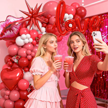 Valentines Balloons Arch Kit - Image 6