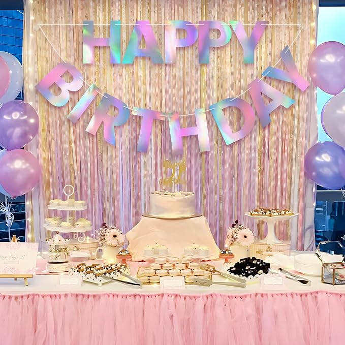 Pre-Strung Happy Birthday Banner - Image 6