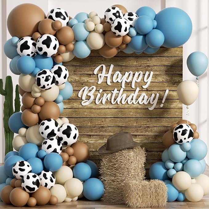Cowboy Balloons Garland Arch Kit by Unknown