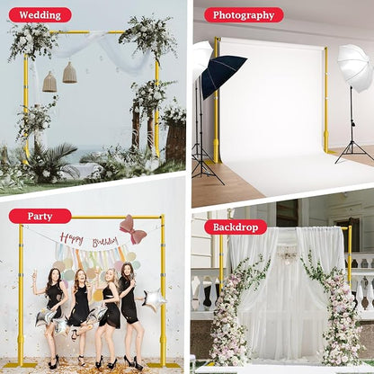 EMART 10x10ft Heavy Duty Backdrop Stand Frame - Image 7