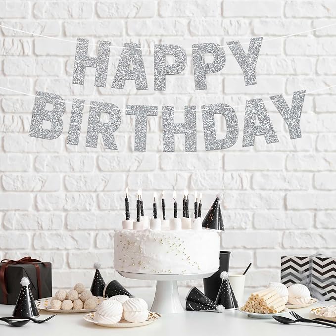 Pre-Strung Happy Birthday Banner - Image 2