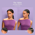 The Mane Choice The Alpha 48H Edge Control, 2 Oz, Smoothes & Nourishes Edges, Hair Gel for Coily, Wavy & Curly Hair, Infused with Pro-Vitamin B5, Aloe & Avocado Oil, Adds Brilliant Shine, Non-Flaking