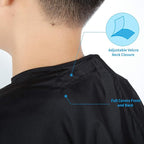 Geyoga 2 Pcs Kids Barber Cape Kids Hair Cutting Capes for Salon Waterproof Apron for Haircut 47. 3 x 31. 5 Inch