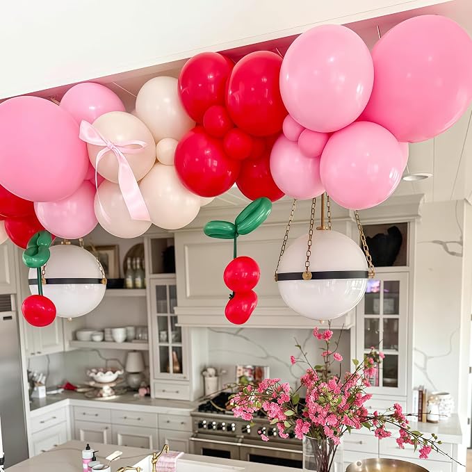 Cherry Balloon Arch Kit - Image 4