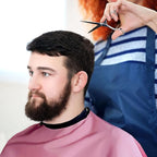 Allegro Combs Cutting Capes Adjustable 46X60 In. One-Size-Fits-All Stainless Steel Snap Buttons