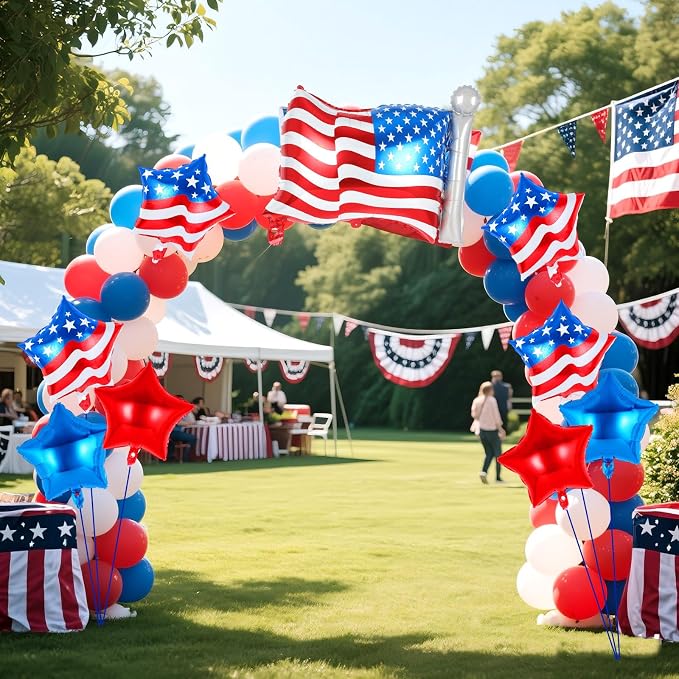 29 Pcs 4th of July Balloons, Independence Day Decorations Balloon, American - Image 6