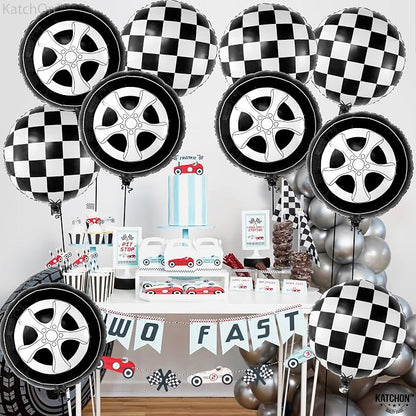 KatchOn, Huge Tire Balloons and Checkered Balloons - Image 5