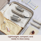 5-in-1 Hot Air Styler Kit – 110,000 RPM Fast-Drying Dryer, Auto-Wrap Curlers, Straightening & Volumizing Brushes All-in-One
