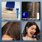 Clairol Nice'n Easy 5R Medium Auburn Hair Dye & Root Touch-Up, Pack of 3
