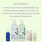 Captain Blankenship Cleanse Shampoo | Nourishes, Hydrates & Restores Shine to Dry, Dull Hair | Color-Safe, Organic, Sulfate-Free, Vegan Haircare - 10 oz