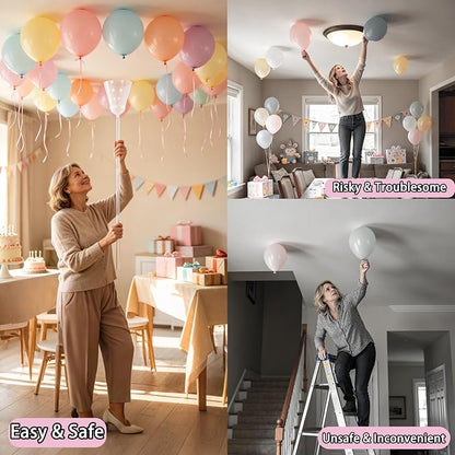 Balloon Ceiling Tool Set, All-in-One Party Decor Supplies - Image 2