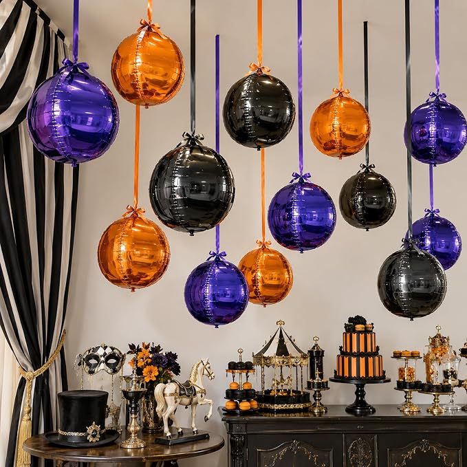 Halloween Round Foil Balloons - Image 8