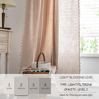 Sutuo Home Boho Curtains 72 inch - Image 5