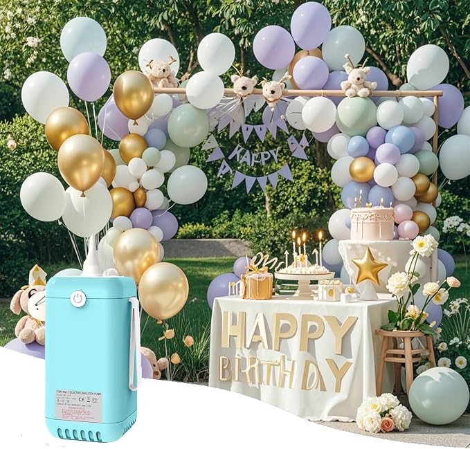 Bygons Electric Portable Balloon Pump Blower Inflator - Image 4