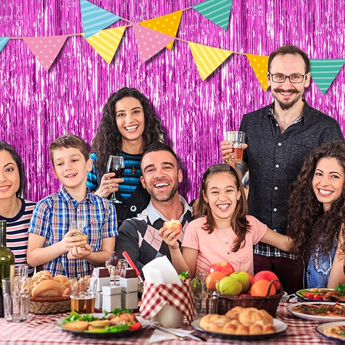 20 Pack Hot Pink Party Decorations - Image 3