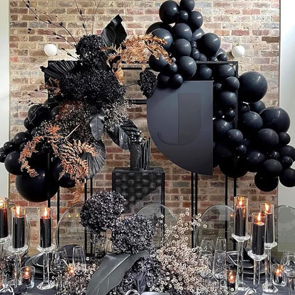 100 Pack Black Balloons 12 inch, Graduation, Baby Shower Party Decorations - Image 3