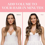 GOO GOO Clip in Hair Extensions Real Human Hair, Remy Human Hair Extensions Clip ins for Women, Natural Human Hair, 24inch 170g 7Pcs, #4/27/4 Balayage Chocolate Brown to Caramel Blonde