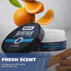 Wahl Beard Balm for Men - Shapes and Styles Facial Hair – Leave in Conditioner for a Light Hold for All-Day Control – With Shea Butter, Aloe, Mango Seed Butter & Candelilla Wax - Model 3028690