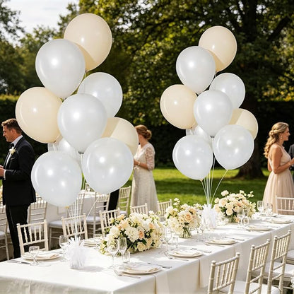 White Balloon Weights Pack of 6 - Image 5