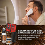 Christmas Spa Gift Basket, Bath Spa Kit for for Men Dad Birthday Bath Gifts Classic Perfume Bath Set for him, men's Shower Gift Basket mens personal care sets Man Bath Beard Spa Gift Baskets Mens Gift