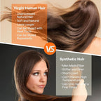 Full Shine Insert Tape in Hair Extensions Color 4 Medium Brown Fading To 7 Brown and 80 Blonde Hair Extensions 24 Inch Invisible Virgin Tape in Extensions Intact Aligned Cuticles 10Pcs 25Grams