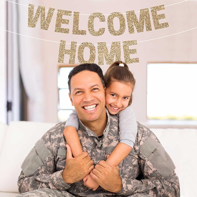 Pre-Strung Welcome Home Banner - Image 2
