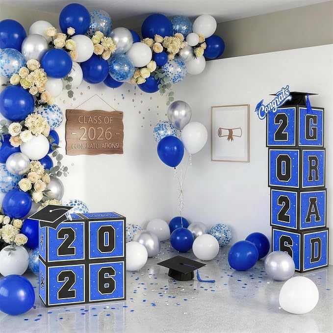 Blue Graduation Decorations 2026 - Image 8
