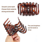 Large Octopus Hair Claw Clips for Thick Hair Big Hair Clips for Long Wavy Curly Hair, Strong Hold Non-Slip Grip Tortoise Shell Hair Accessories for Women
