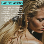 Pacifica Coconut Milk Hair Detangler Spray – Leave-In Conditioning Elixir for Tangle-Free Hair – Instantly Detangles Knots, Adds Shine & Moisture, Prevents Breakage & Frizz – Vegan & Cruelty-Free