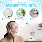 JJ CARE Ozone Facial Steamer Tabletop with Rotating Spray Head at 360 Degrees and Auto Shut Off Feature - Portable for Facial Deep Cleaning & Vaporizer