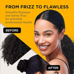 Style Factor EDGE BOOSTER® Strong Hold Styling Gel | Alcohol-Free Hair Gel with Camellia Sinensis Seed Oil for Curly, Wavy & Sleek Styles | Frizz Control, Long-Lasting and Flexible Hold (16.9oz)