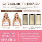 GOO GOO Clip in Hair Extensions Real Human Hair, Remy Human Hair Extensions Clip ins for Women, Natural Human Hair, 24inch 140g 7Pcs, #17A/60A Ash Blonde Highlighted Platinum Blonde