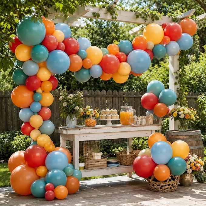 Retro Rainbow Balloons - Image 9