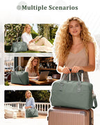 Gym Bag Womens,Travel Duffel Carry on Bag Sport Tote Bag Weekend Overnight Bag