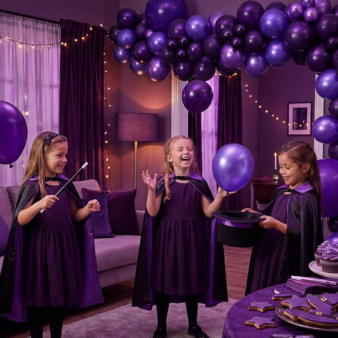 Purple Balloons, Baby Shower, Anniversary, Graduation, Wedding Decorations - Image 8